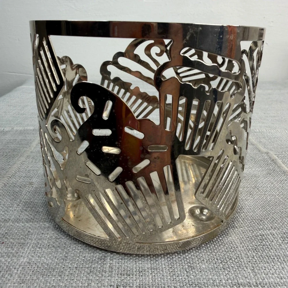 Bath and Body Works Slatkin Cupcake Candle Holder Sleeve